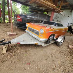 55  Chevy Car Replica  Trailer (Motorcycle Or Any Vehicle)
