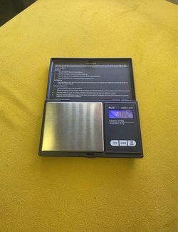 AWS Pocket scale, $10, we have it at THRIFT 24