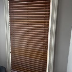 Wooden blinds 