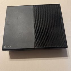 Xbox One With Cables And Games