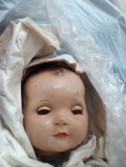 Antique doll head