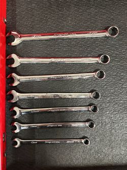 Snap-on USA Metric Combination Wrench Set