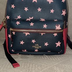 Coach star shop backpack