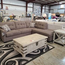 New Modern Sectional By Ashley Furniture!