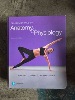Anatomy and physiology textbook