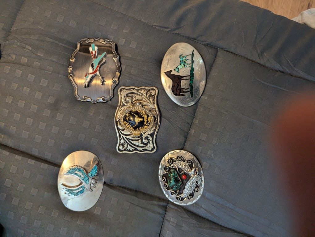 Cowboy Belts and Buckle Collection