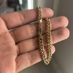5mm Cuban Hollow Bracelet 