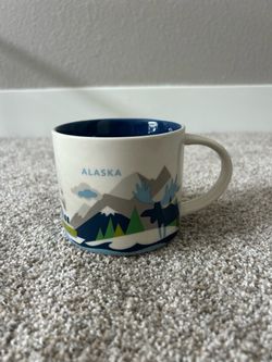 Alaska “You Are Here” Starbucks mug