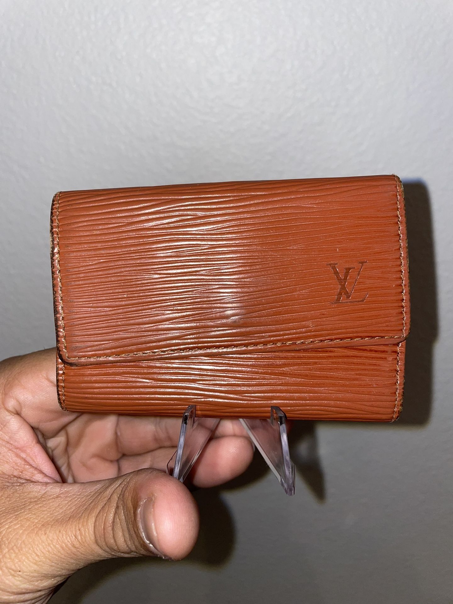 Louis Vuitton Brown Epi Key Holder