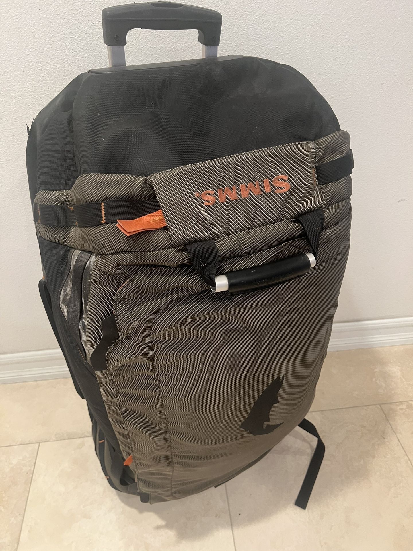 Simms Fly Fishing Roller Travel Bag/ Large 