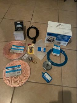 New Swamp Cooler Motor and New Parts