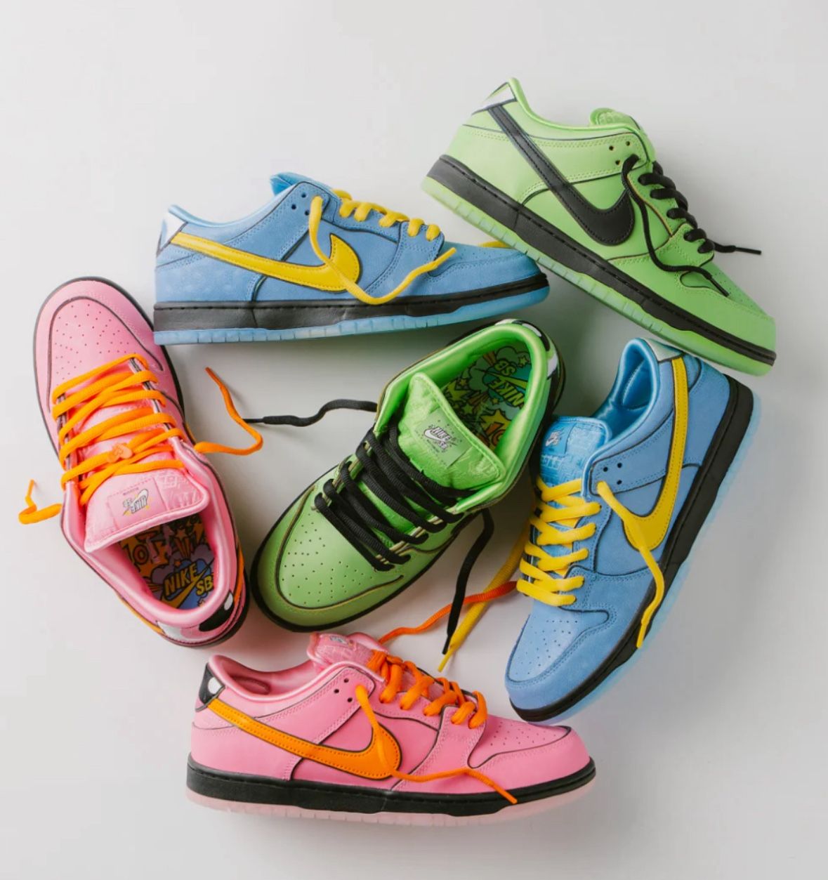 Powderpuff Girls Dunks