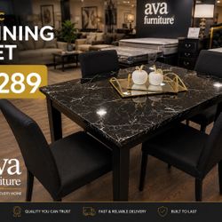 5pc Dining Room Table Set 