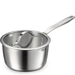 Tramontina Tempo Tri-Ply Base Stainless Steel 3-Quart Sauce Pan