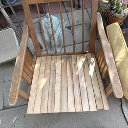 Chair made of wood set of 2