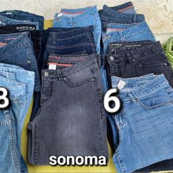 Various Popular JEANS. 5.00 Each