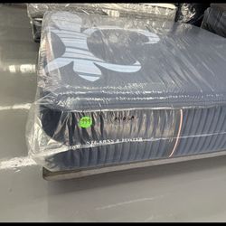 King or queen Stearns and foster Lux estate luxury model medium firm mattress pillow tops for sale-below wholesale - delivery available