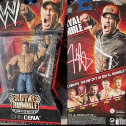 WWE ~ John Cena ~ Royal Rumble 2008 ~ Heritage Series $100 OR BEST OFFER!