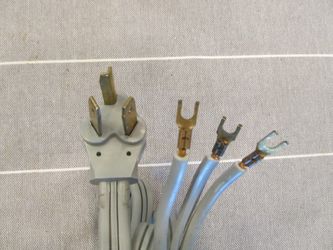 GE 30 Amp, 3 Prong 6’ Dryer Cord
