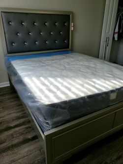 NEW QUEEN MATTRESS AND BOX SPRING 😉 100% QUALITY & CONFORM 👌