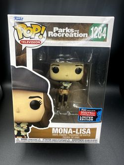 Funko Pop Parks and Recreation Mona-Lisa 1284 Vinyl Figure