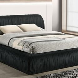 Brand New Black Queen Platform Bed Frame (Available In Eastern King)