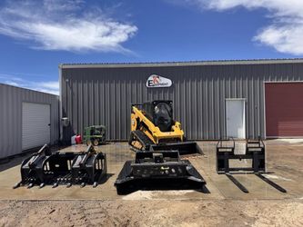 2024 CATERPILLAR 289d3 skid steer package deal