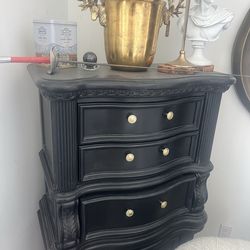 $40 Each / Two Separate Beautiful Painted Updated Small Dresser Chest Drawers (28”H x15”D x30”W / Set of 2 / Stacked Vertical)