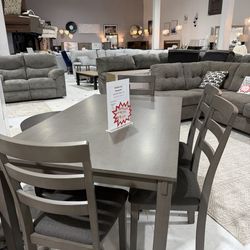 Grey Dining Set