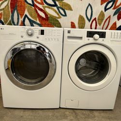 Kenmore Washer And LG Dryer 