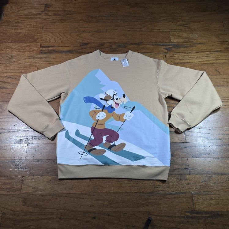 🎄 Disney Parks Goofy Holiday Homestead Pullover – Christmas Magic in Cozy Style! 🎁✨