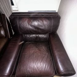 Leather Couch 