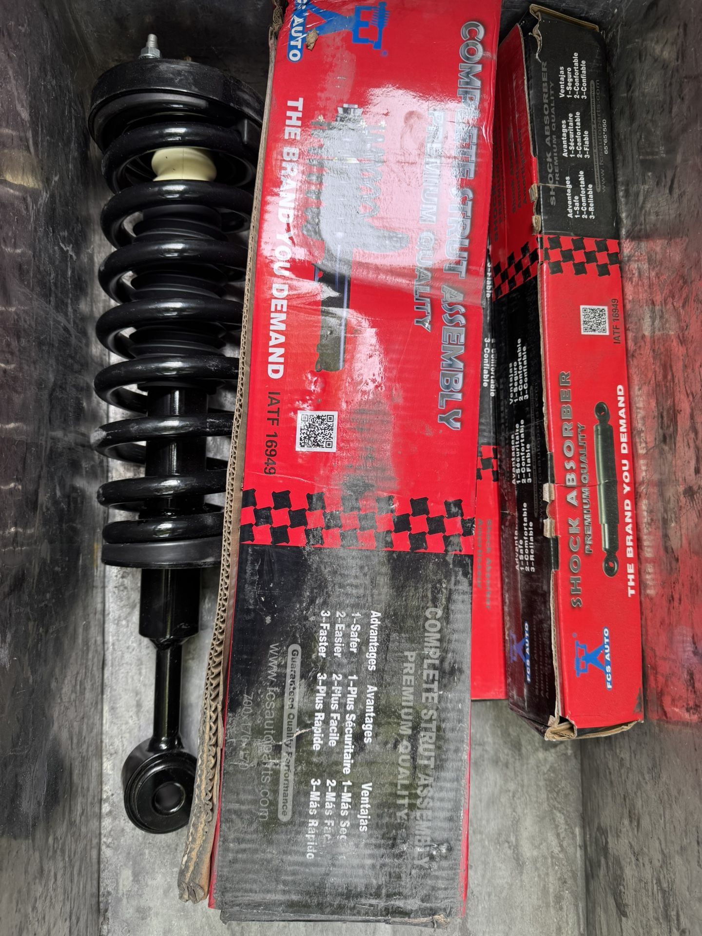 Front Coil shocks And Rear shocks