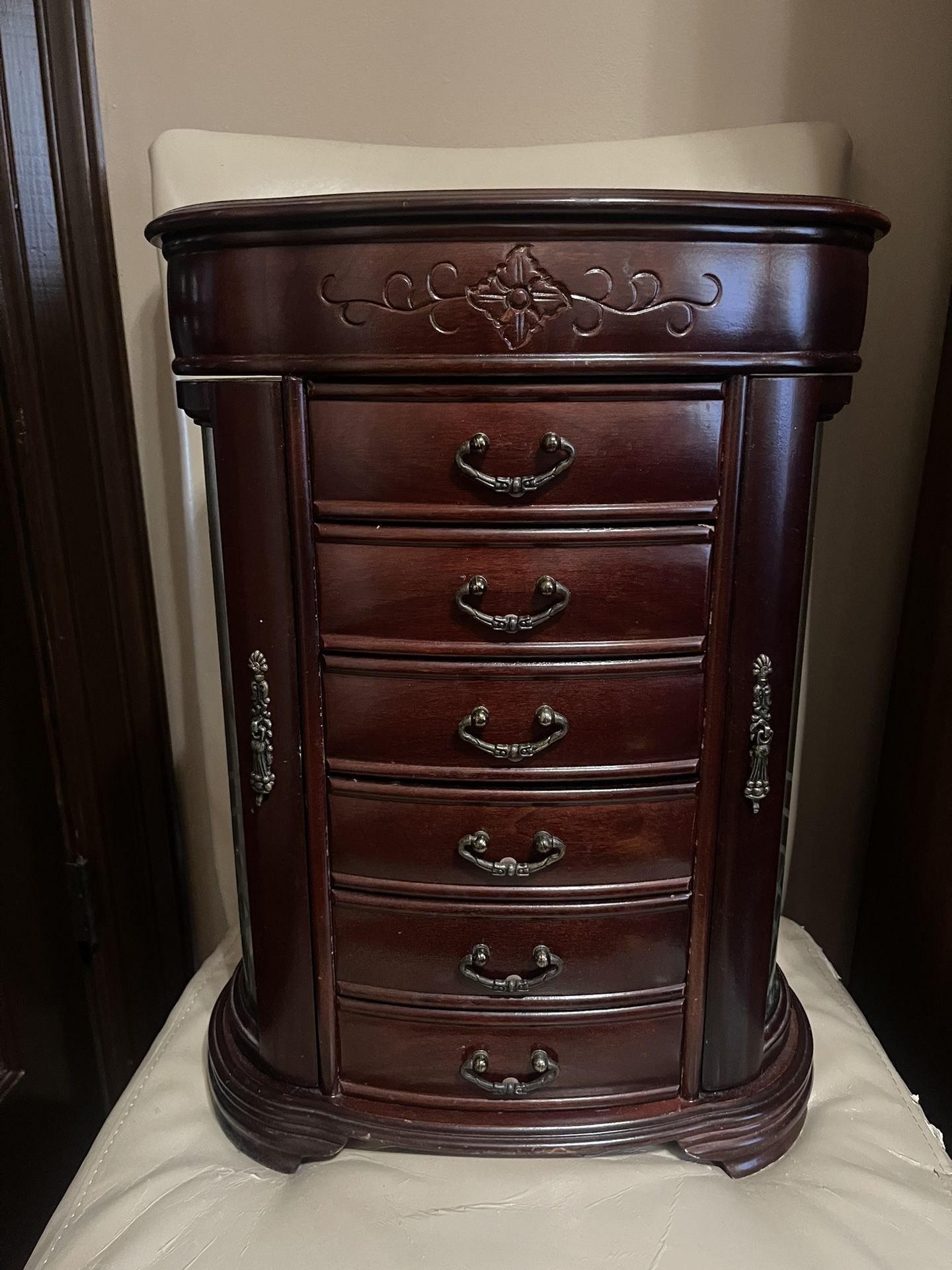 Solid Wood Jewelry Box