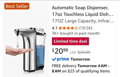 Automatic Touchless Soap Dispenser 17oz