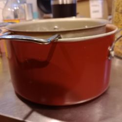 Boiler Steamer Pot 3 PCs Set Has Lid