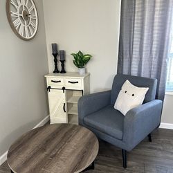 Moving Sale, Small Furniture, Chairs, Desk, Home Decor.