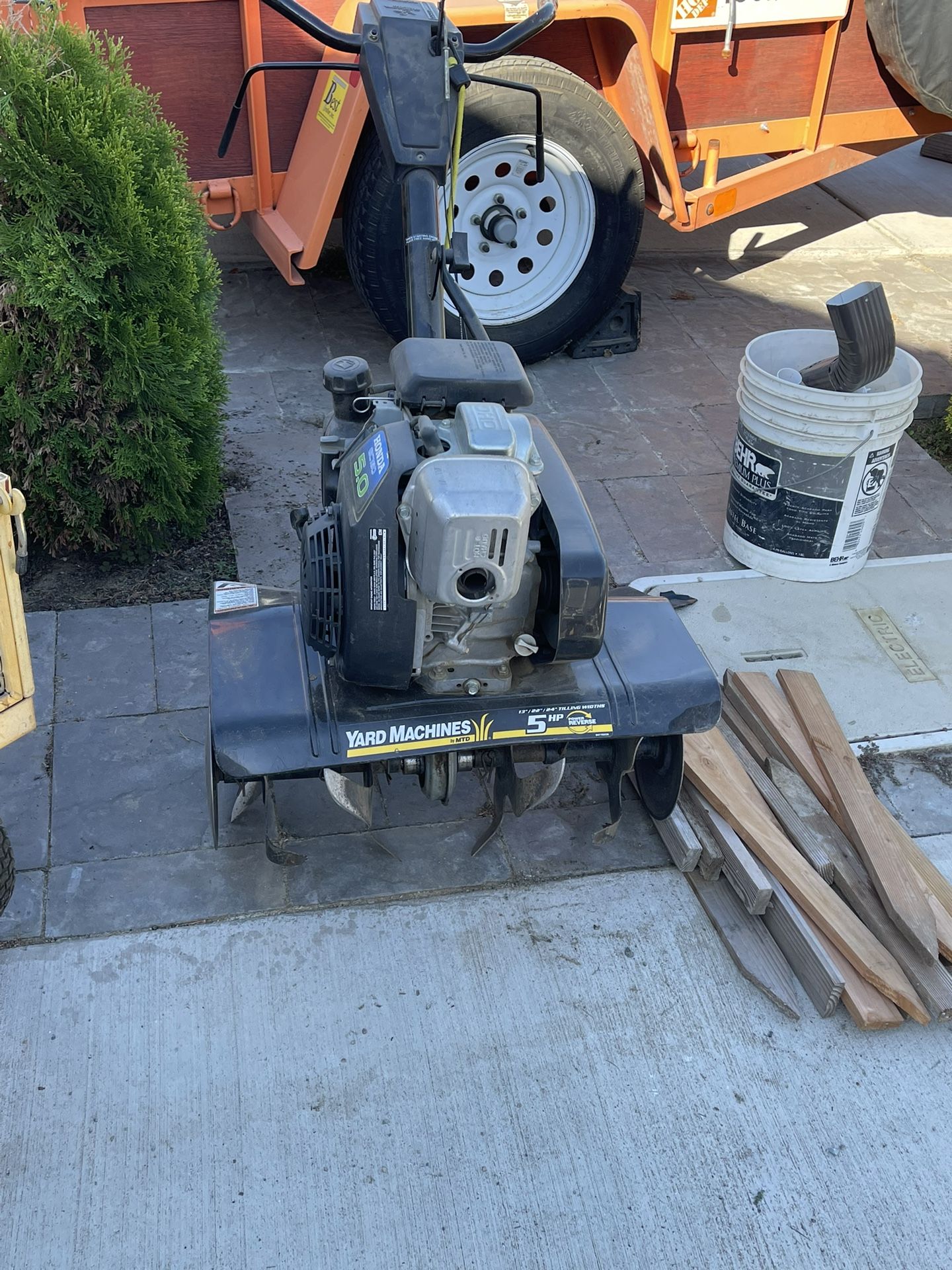 MTD Yard Machine Tiller/Honda Engine