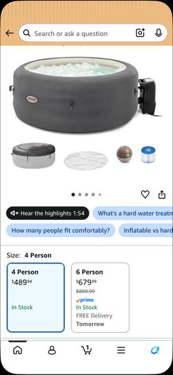 Spa 6 person