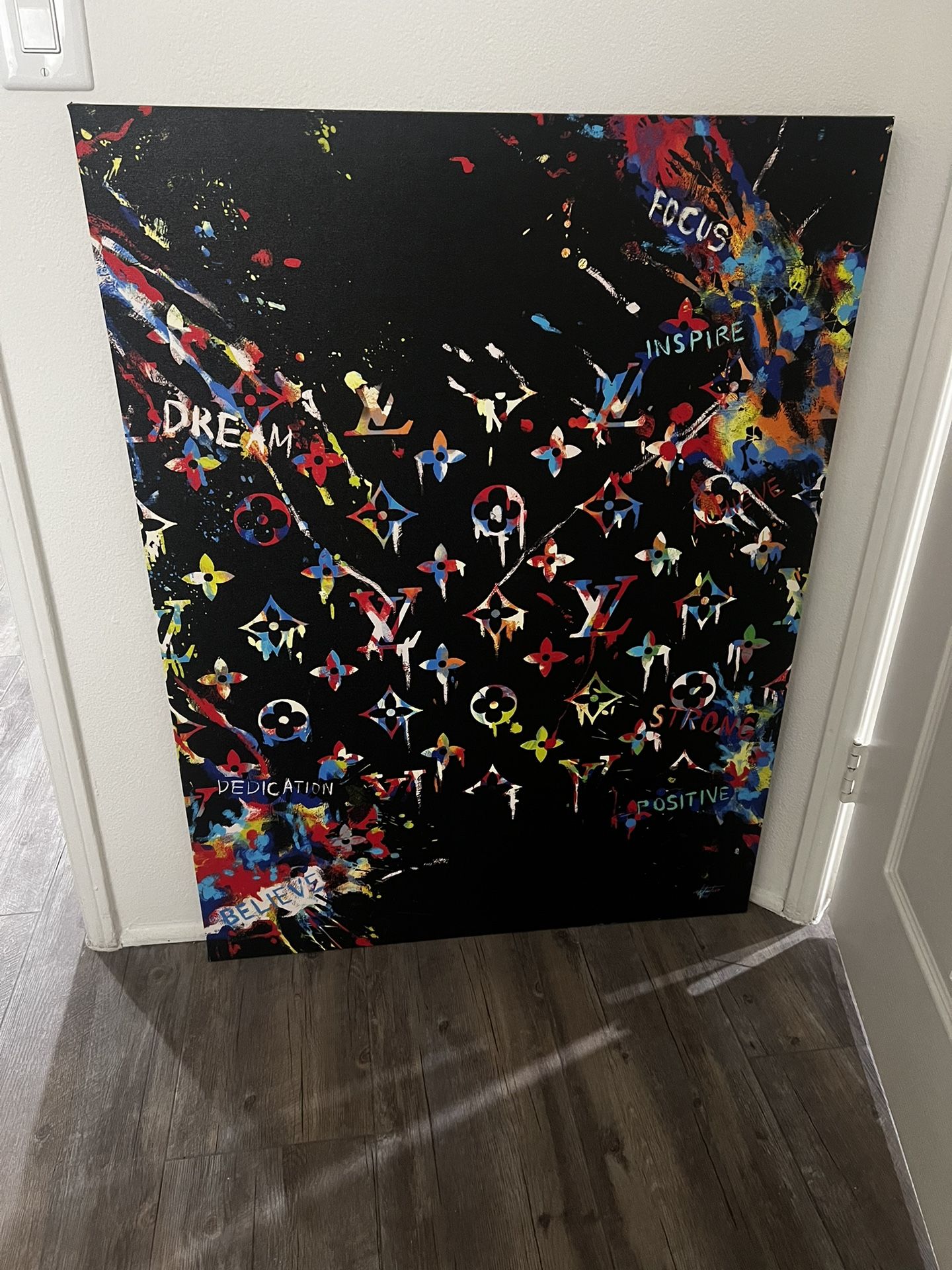 Brand New Louis Vuitton Graffiti Art Piece,All Products : American Fashion Style Bags On Sale