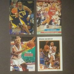 1991-92 1992-93 NBA 1993 Mark Jackson 1996-97 Basketball Card Cards Lot Skybox Hoops Fleer Ultra Vintage Collectible Sports