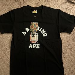 black bape x burberry shirt 
