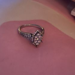 White Gold 14K Engagement Ring