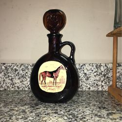 1960s Vintage Old Fitzgerald Lexington decanter made by Owens-Illinois