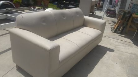 Two couches same size good conditions leather