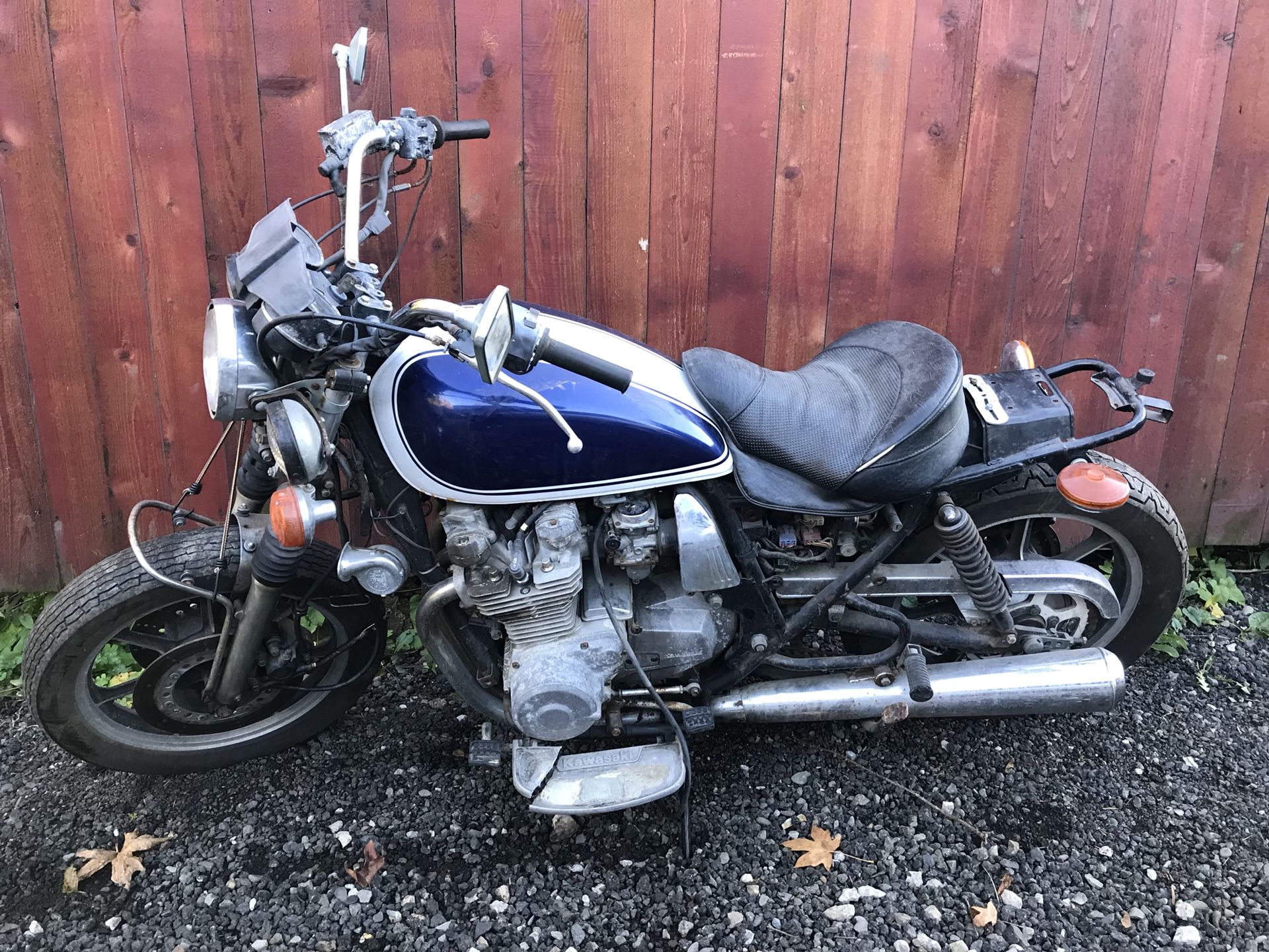 1988 Kawasaki KZ1000 police interceptor motorcycle