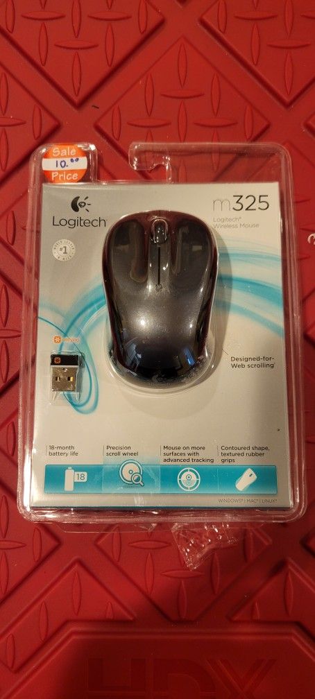 Logitech M325 Wireless Mouse. Factory Sealed