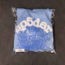 Sky Blue Sp5der Hoodie
