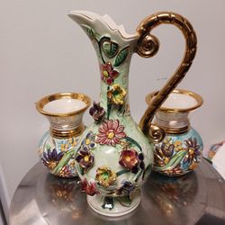 3 Vases Vintage Porcelian