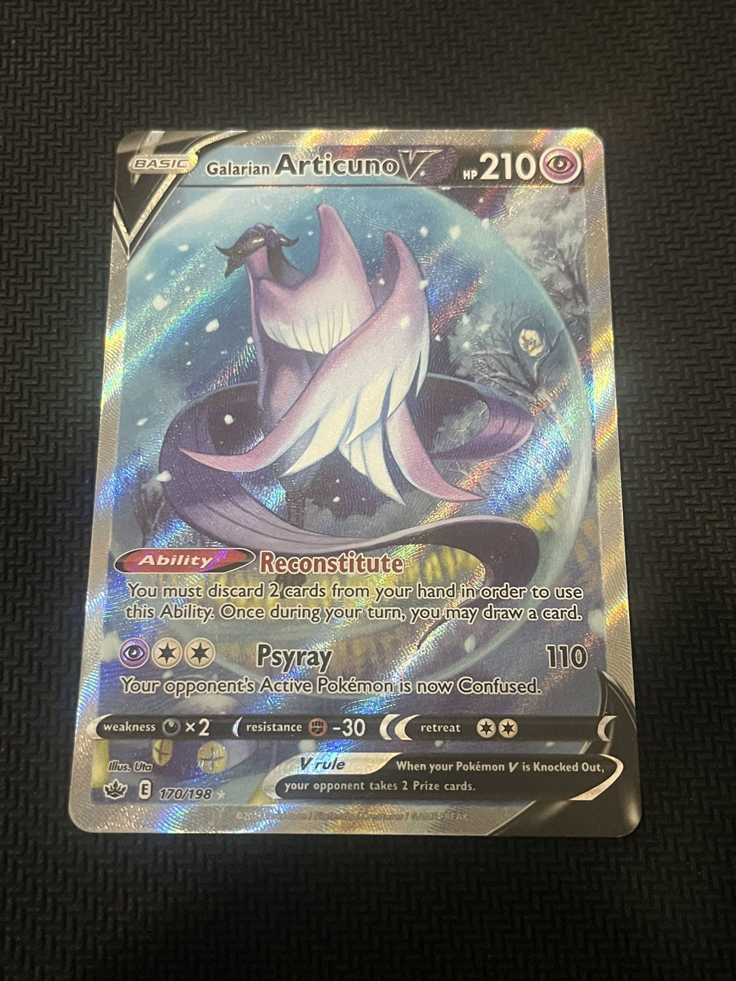 Pokemon Galarian Articuno V Alt Art